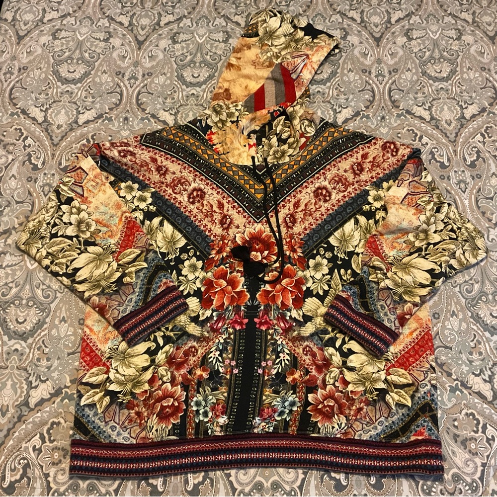 Like New Hotel Franks By Camilla Oversized Hoodie Meadow He Wrote Sz Large